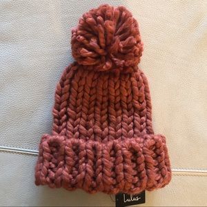 Lulus Pom Pom Beanie